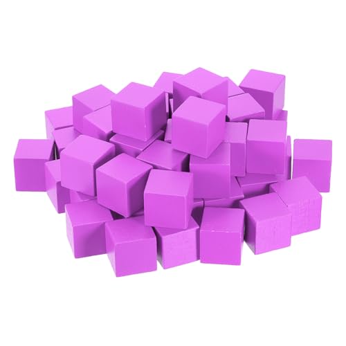sourcing map Holzblöcke zum Basteln, 2,5 cm, unlackierter Holzwürfel, massiver Holzblock, blanko, quadratisch, für Bastelprojekte, personalisierte Geschenke, Lila, 80 Stück sourcing map Holzblöcke zum Basteln, 2,5 cm, unlackierter Holzwürfel, massiver Holzblock, blanko, quadratisch, für Bastelprojekte, personalisierte Geschenke, Lila, 80 Stück von sourcing map