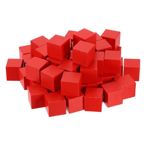 sourcing map Holzblöcke zum Basteln, 2,5 cm, unlackierter Holzwürfel, massives Holz, blanko, quadratisch, Block für Bastelprojekte, personalisierte Geschenke, Rot, 80 Stück sourcing map Holzblöcke zum Basteln, 2,5 cm, unlackierter Holzwürfel, massives Holz, blanko, quadratisch, Block für Bastelprojekte, personalisierte Geschenke, Rot, 80 Stück von sourcing map