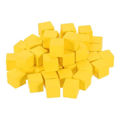 sourcing map Holzblöcke zum Basteln, 2 cm, unlackierter Holzwürfel, massives Holz, blanko, quadratisch, Block für Bastelprojekte, personalisierte Geschenke, Gelb, 80 Stück sourcing map Holzblöcke zum Basteln, 2 cm, unlackierter Holzwürfel, massives Holz, blanko, quadratisch, Block für Bastelprojekte, personalisierte Geschenke, Gelb, 80 Stück von sourcing map