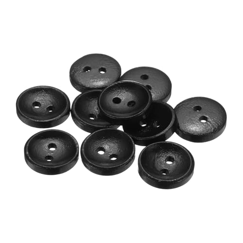 sourcing map Holzknöpfe, 24 l, 15 mm, 2 Löcher, rund, Ersatzknöpfe für Kleidung, DIY, Basteln, Dekoration, Schwarz, 10 Stück sourcing map Holzknöpfe, 24 l, 15 mm, 2 Löcher, rund, Ersatzknöpfe für Kleidung, DIY, Basteln, Dekoration, Schwarz, 10 Stück von sourcing map