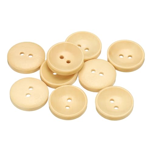 sourcing map Holzknöpfe, 32 l, 20 mm, 2 Löcher, runde Ersatzknöpfe für Kleidung, DIY, Basteln, Dekoration, Naturholz, 10 Stück sourcing map Holzknöpfe, 32 l, 20 mm, 2 Löcher, runde Ersatzknöpfe für Kleidung, DIY, Basteln, Dekoration, Naturholz, 10 Stück von sourcing map
