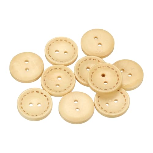 sourcing map Holzknöpfe, 32 l, 20 mm, 2 Löcher, runde Ersatzknöpfe zum Nähen, Kleidung, Kissen, Basteln, Dekoration, Naturholz, 10 Stück sourcing map Holzknöpfe, 32 l, 20 mm, 2 Löcher, runde Ersatzknöpfe zum Nähen, Kleidung, Kissen, Basteln, Dekoration, Naturholz, 10 Stück von sourcing map
