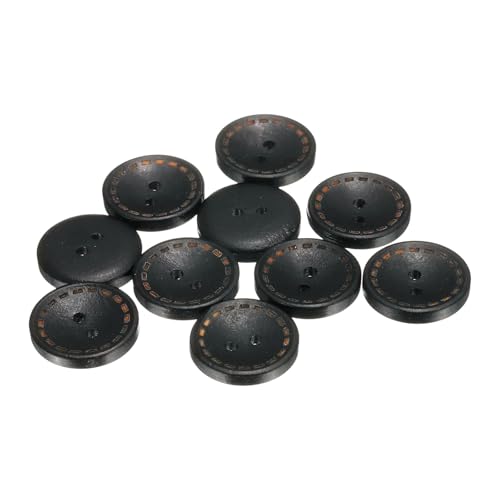 sourcing map Holzknöpfe, 32 l, 20 mm, 2 Löcher, runde Ersatzknöpfe zum Nähen, Kleidung, Kissen, Basteln, Dekoration, Schwarz, 10 Stück sourcing map Holzknöpfe, 32 l, 20 mm, 2 Löcher, runde Ersatzknöpfe zum Nähen, Kleidung, Kissen, Basteln, Dekoration, Schwarz, 10 Stück von sourcing map
