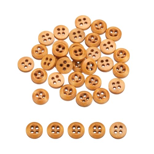 sourcing map Holzknöpfe, 9 mm, 4 Löcher, rund, zum Nähen, Basteln, Kleidung, Hellbraun, 80 Stück sourcing map Holzknöpfe, 9 mm, 4 Löcher, rund, zum Nähen, Basteln, Kleidung, Hellbraun, 80 Stück von sourcing map