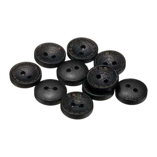 sourcing map Holzknöpfe zum Nähen, 13 mm, 2 Löcher, rund, zum Nähen, Kleidung, Kissen, Basteln, Dekoration, Schwarz, 10 Stück sourcing map Holzknöpfe zum Nähen, 13 mm, 2 Löcher, rund, zum Nähen, Kleidung, Kissen, Basteln, Dekoration, Schwarz, 10 Stück von sourcing map
