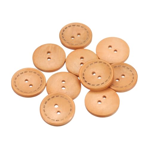 sourcing map Holzknöpfe zum Nähen, 25 mm, 2 Löcher, rund, Ersatzknöpfe zum Nähen, Kleidung, Kissen, Basteln, Dekoration, Beige, 10 Stück sourcing map Holzknöpfe zum Nähen, 25 mm, 2 Löcher, rund, Ersatzknöpfe zum Nähen, Kleidung, Kissen, Basteln, Dekoration, Beige, 10 Stück von sourcing map