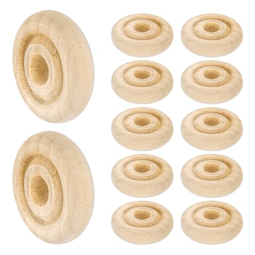 sourcing map Holzplatten, 2,2 cm Durchmesser, 0,6 cm dick, 0,6 cm Loch, flaches unlackiertes Holz, Hobby-Rad für Mini-Weihnachtsbaum-Basis, DIY-Modellautos, LKW, 12 Stück sourcing map Holzplatten, 2,2 cm Durchmesser, 0,6 cm dick, 0,6 cm Loch, flaches unlackiertes Holz, Hobby-Rad für Mini-Weihnachtsbaum-Basis, DIY-Modellautos, LKW, 12 Stück von sourcing map