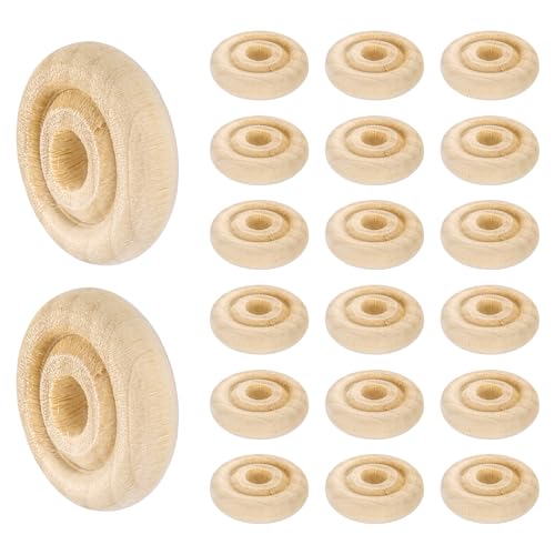 sourcing map Holzplatten, 2,2 cm Durchmesser, 0,6 cm dick, 0,6 cm Loch, flaches unlackiertes Holz, Hobby-Rad für Mini-Weihnachtsbaum-Basis, DIY-Modellautos, LKW, 24 Stück sourcing map Holzplatten, 2,2 cm Durchmesser, 0,6 cm dick, 0,6 cm Loch, flaches unlackiertes Holz, Hobby-Rad für Mini-Weihnachtsbaum-Basis, DIY-Modellautos, LKW, 24 Stück von sourcing map