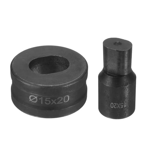 sourcing map Hydraulischer Lochstanzer, Durchmesser 15 x 20 mm, ovales Loch, 40CR-Stahl, elektrisches Stanzset für elektrische Stanzmaschine CH70, Schwarz sourcing map Hydraulischer Lochstanzer, Durchmesser 15 x 20 mm, ovales Loch, 40CR-Stahl, elektrisches Stanzset für elektrische Stanzmaschine CH70, Schwarz von sourcing map