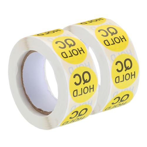sourcing map Inventur-Qualitätskontrollaufkleber 25mm/1" gelb für Lagerbestand, 2 Rollen 1000 Stück sourcing map Inventur-Qualitätskontrollaufkleber 25mm/1" gelb für Lagerbestand, 2 Rollen 1000 Stück von sourcing map