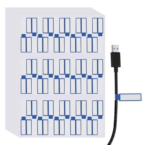 sourcing map Kabel-Etiketten, wasserdicht, für Ladekabel, Organizer, Drahtmarkierer, Drucker, Blau, 300 Stück sourcing map Kabel-Etiketten, wasserdicht, für Ladekabel, Organizer, Drahtmarkierer, Drucker, Blau, 300 Stück von sourcing map