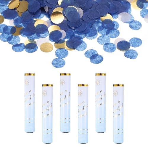sourcing map Konfetti-Popper für Hochzeit, Papier-Konfetti, Happy Birthday, Tisch-Streupunkte für Geburtstag, Abschlussfeier, Weihnachten, Partyzubehör, Dekorationen, 30,5 cm, Blau, 6 Stück sourcing map Konfetti-Popper für Hochzeit, Papier-Konfetti, Happy Birthday, Tisch-Streupunkte für Geburtstag, Abschlussfeier, Weihnachten, Partyzubehör, Dekorationen, 30,5 cm, Blau, 6 Stück von sourcing map