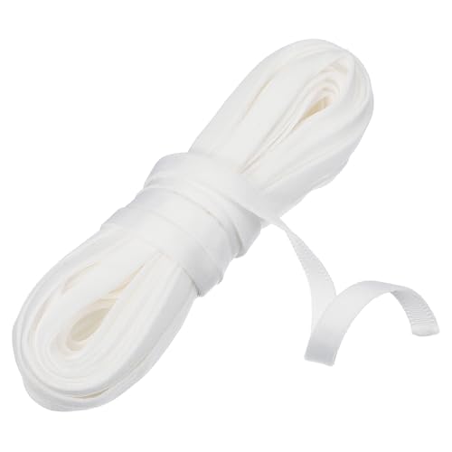 sourcing map Korsett-Hülle, 9,1 m, 8 mm, Nylon-Plüsch-Stäbchen zum Nähen, BH-Abdeckung, elastisches Band für Dessous, Hochzeit, Brautkleid, Kleid, Beige von sourcing map