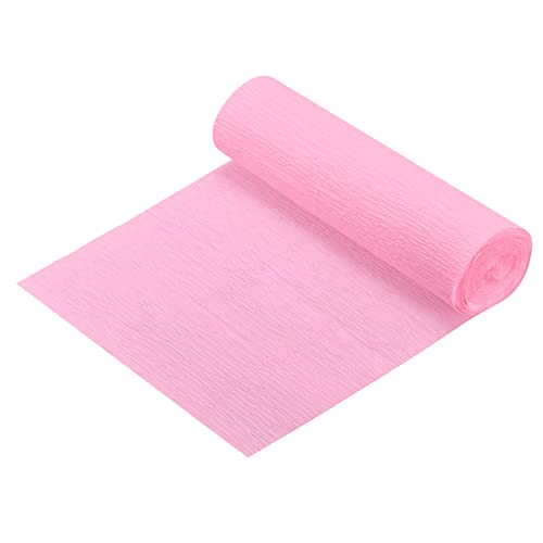 sourcing map Krepppapier Rolle Ersatz Dekoration Hell-Pink von sourcing map