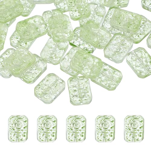 sourcing map Kristallperlen für die Schmuckherstellung, facettierte Glasperlen, lose Perlen, Großpackung, rechteckig, für Bastelarbeiten, Schmuck, Schlüsselanhänger, Grün, 30 Stück sourcing map Kristallperlen für die Schmuckherstellung, facettierte Glasperlen, lose Perlen, Großpackung, rechteckig, für Bastelarbeiten, Schmuck, Schlüsselanhänger, Grün, 30 Stück von sourcing map