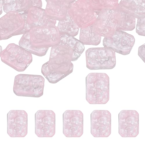 sourcing map Kristallperlen für die Schmuckherstellung, facettierte Glasperlen, lose Perlen, Großpackung, rechteckig, für Bastelarbeiten, Schmuck, Schlüsselanhänger, Rosa, 30 Stück sourcing map Kristallperlen für die Schmuckherstellung, facettierte Glasperlen, lose Perlen, Großpackung, rechteckig, für Bastelarbeiten, Schmuck, Schlüsselanhänger, Rosa, 30 Stück von sourcing map