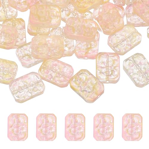 sourcing map Kristallperlen zur Schmuckherstellung, facettierte Glasperlen, lose Perlen, rechteckig, für Bastelarbeiten, Schmuck, Schlüsselanhänger, Hellrosa, 30 Stück sourcing map Kristallperlen zur Schmuckherstellung, facettierte Glasperlen, lose Perlen, rechteckig, für Bastelarbeiten, Schmuck, Schlüsselanhänger, Hellrosa, 30 Stück von sourcing map