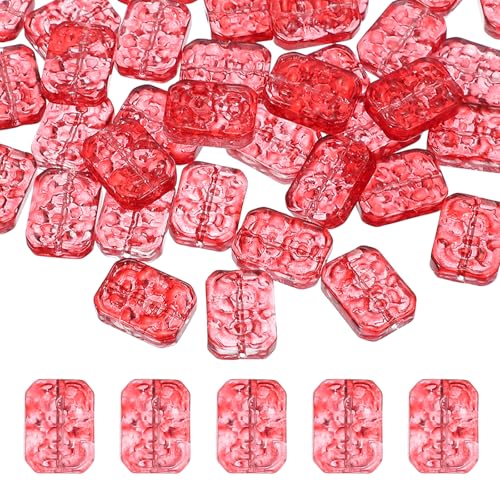 sourcing map Kristallperlen zur Schmuckherstellung, facettierte Glasperlen, lose Perlen, rechteckig, für Bastelarbeiten, Schmuck, Schlüsselanhänger, Rot, 30 Stück sourcing map Kristallperlen zur Schmuckherstellung, facettierte Glasperlen, lose Perlen, rechteckig, für Bastelarbeiten, Schmuck, Schlüsselanhänger, Rot, 30 Stück von sourcing map