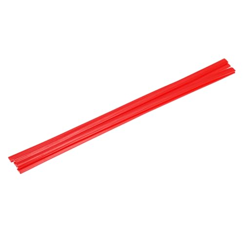sourcing map Kunststoff-Schweißstäbe, 9,5 mm x 330 mm, HDPE, flaches Band, Kunststoff-Schweißstreifen für die Reparatur von Wassertanks, Gabelstaplern, Paletten, Mülleimer, Transfermulden (1 x 33 cm von sourcing map