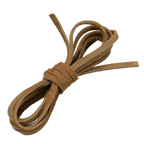 sourcing map Lederband, 2,19 Yards, 5 mm, Flacher Flechtschnurstreifen für Geldbörse, Handtasche, Schnürsenkel, Basteln, Armbandherstellung, Hellbraun sourcing map Lederband, 2,19 Yards, 5 mm, Flacher Flechtschnurstreifen für Geldbörse, Handtasche, Schnürsenkel, Basteln, Armbandherstellung, Hellbraun von sourcing map