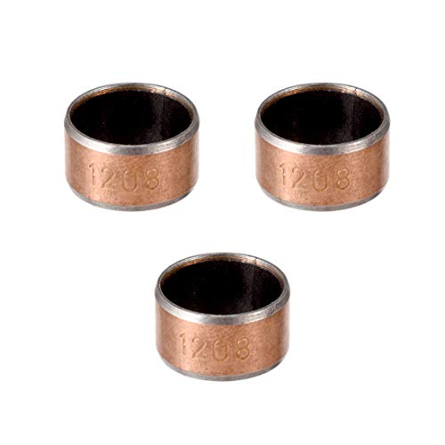 sourcing map Ölbarren 3Stk.Gleitlager, 12mm Bohrung x 14mm x 8mm Länge umwickelte sourcing map Ölbarren 3Stk.Gleitlager, 12mm Bohrung x 14mm x 8mm Länge umwickelte von sourcing map