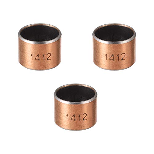 sourcing map Ölbarren 3Stk.Gleitlager, 14mm Bohrung x 16mm x 12mm Länge umwickelte sourcing map Ölbarren 3Stk.Gleitlager, 14mm Bohrung x 16mm x 12mm Länge umwickelte von sourcing map