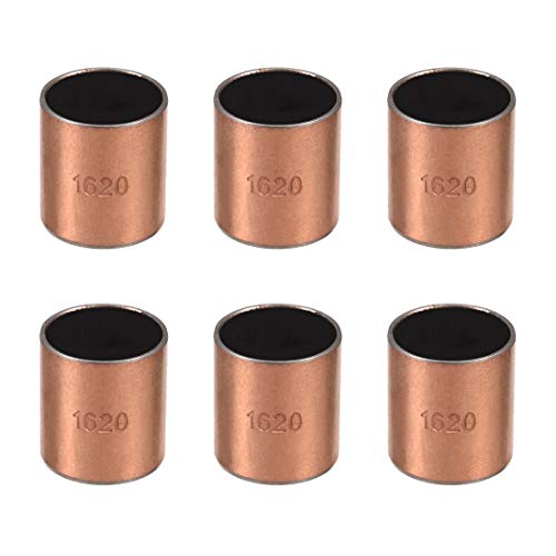 sourcing map Ölbarren 6Stk.Gleitlager, 16mm Bohrung x 18mm x 20 mm Länge umwickelte sourcing map Ölbarren 6Stk.Gleitlager, 16mm Bohrung x 18mm x 20 mm Länge umwickelte von sourcing map