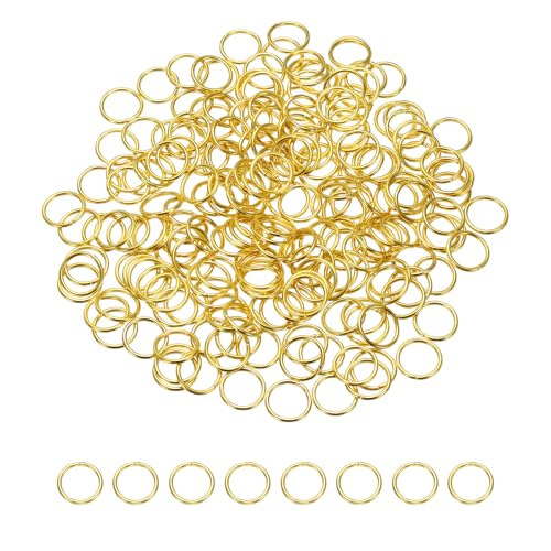 sourcing map Offene Binderinge, 10 mm, geteilter Metall-O-Ring, 1 mm dick, Schlüsselanhänger, Verbindungsring für Schmuckherstellung, DIY, Halsketten, Armbänder, Ohrringe, Basteln, Gold, 200 Stück sourcing map Offene Binderinge, 10 mm, geteilter Metall-O-Ring, 1 mm dick, Schlüsselanhänger, Verbindungsring für Schmuckherstellung, DIY, Halsketten, Armbänder, Ohrringe, Basteln, Gold, 200 Stück von sourcing map