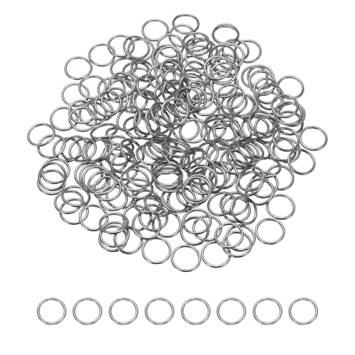 sourcing map Offene Binderinge, 12 mm, geteilter Metall-O-Ring, 1,2 mm dick, Schlüsselanhänger, Verbindungsring für Schmuckherstellung, DIY, Halsketten, Armbänder, Ohrringe, Basteln, Gunmetal Black sourcing map Offene Binderinge, 12 mm, geteilter Metall-O-Ring, 1,2 mm dick, Schlüsselanhänger, Verbindungsring für Schmuckherstellung, DIY, Halsketten, Armbänder, Ohrringe, Basteln, Gunmetal Black von sourcing map