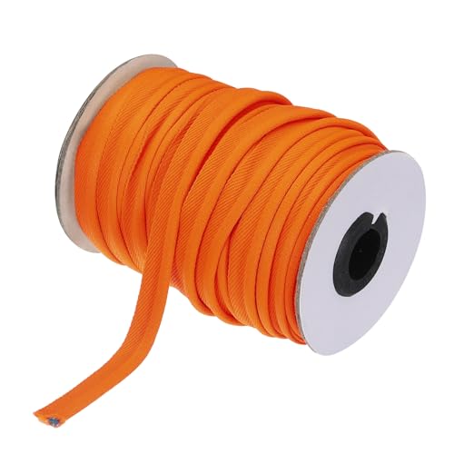 sourcing map Paspel Kordel-Besatz 30 Yards 1/2" Paspel Band zum Nähen DIY Handwerken Stoffkante Trimmen Warm Orange von sourcing map