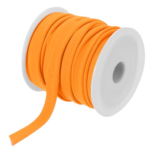 sourcing map Paspelkordel, 1,27 m, 1,27 cm, Paspelband zum Nähen, Basteln, Stoffkantenbesatz, warmes Orange sourcing map Paspelkordel, 1,27 m, 1,27 cm, Paspelband zum Nähen, Basteln, Stoffkantenbesatz, warmes Orange von sourcing map