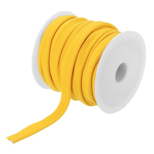 sourcing map Paspelkordel, 1,27 m, 1,27 cm (1/2 Zoll) Paspelband zum Nähen, Heimwerken, Basteln, Stoffkantenbesatz, Messing von sourcing map