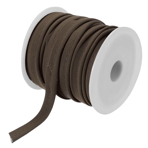 sourcing map Paspelkordel, 20 Yards 1/2 Zoll Paspelband zum Nähen, Basteln, Stoffkantenbesatz, Hellbraun sourcing map Paspelkordel, 20 Yards 1/2 Zoll Paspelband zum Nähen, Basteln, Stoffkantenbesatz, Hellbraun von sourcing map