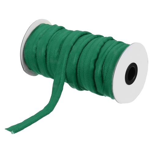 sourcing map Paspelkordel, 20 Yards 5/8 Zoll Paspelband zum Nähen, DIY, Basteln, Stoff, Kantenbesatz, Grün von sourcing map