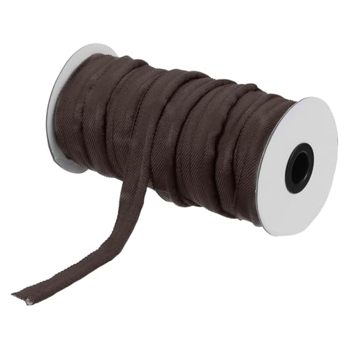 sourcing map Paspelkordel, 20 Yards 5/8 Zoll Paspelband zum Nähen, DIY, Basteln, Stoffkantenbesatz, Dunkelbraun sourcing map Paspelkordel, 20 Yards 5/8 Zoll Paspelband zum Nähen, DIY, Basteln, Stoffkantenbesatz, Dunkelbraun von sourcing map