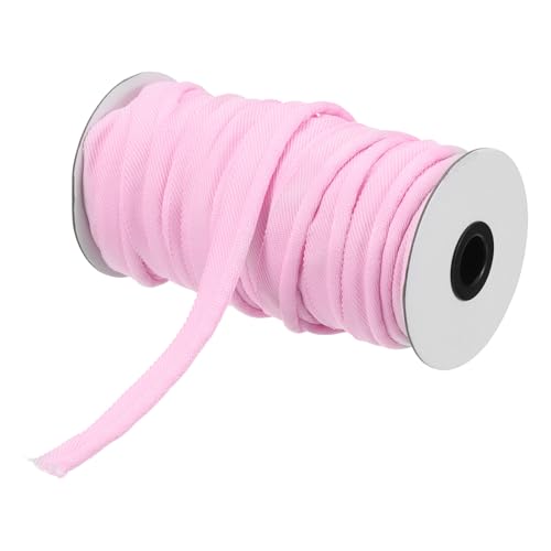 sourcing map Paspelkordel, 20 Yards 5/8 Zoll Paspelband zum Nähen, DIY, Basteln, Stoffkantenbesatz, Rosa von sourcing map