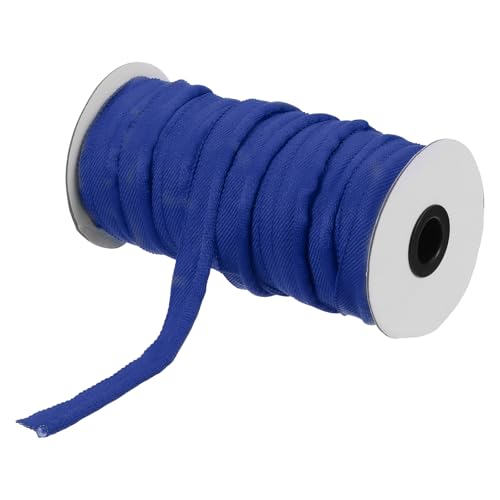 sourcing map Paspelkordel, 20 Yards 5/8 Zoll Paspelband zum Nähen, DIY, Basteln, Stoffkantenbesatz, blau von sourcing map