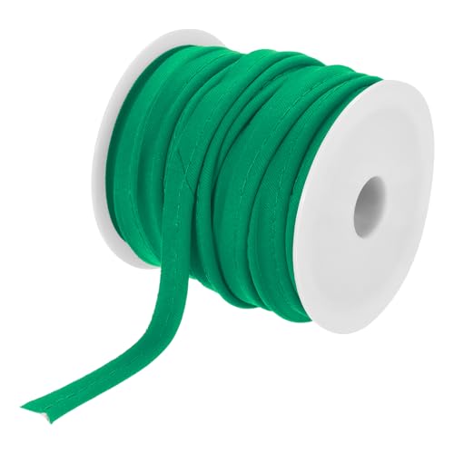 sourcing map Paspelkordel Besatz 20 Yards 1/2 Zoll Paspelband zum Nähen DIY Handwerk Stoff Kantenbesatz Grün von sourcing map