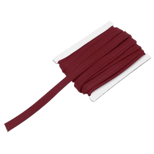 sourcing map Paspelkordel Besatz 6 Yards 1/2 Zoll Paspelband zum Nähen DIY Handwerk Stoff Kantenbesatz Weinrot sourcing map Paspelkordel Besatz 6 Yards 1/2 Zoll Paspelband zum Nähen DIY Handwerk Stoff Kantenbesatz Weinrot von sourcing map