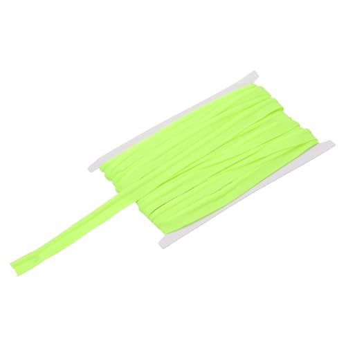 sourcing map Paspelkordel Besatz 6 Yards 5/8 Zoll Paspelband zum Nähen DIY Handwerk Stoff Kantenbesatz Fluoreszierendes Grün von sourcing map