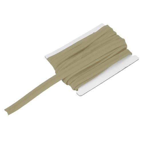 sourcing map Paspelkordel-Bordüre, 1,27 m, 1,27 cm, Paspelband zum Nähen, Basteln, Stoffkantenbesatz, Dunkelbeige sourcing map Paspelkordel-Bordüre, 1,27 m, 1,27 cm, Paspelband zum Nähen, Basteln, Stoffkantenbesatz, Dunkelbeige von sourcing map