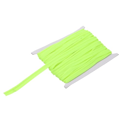sourcing map Paspelkordel-Bordüre, 12 Yards 5/8 Zoll Paspelband zum Nähen, DIY, Basteln, Stoffkantenbesatz, fluoreszierendes Grün von sourcing map