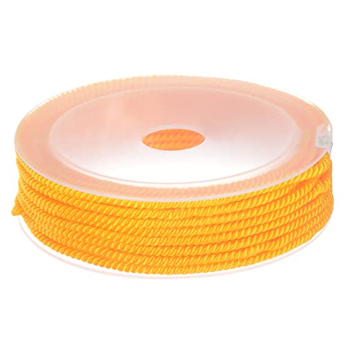 sourcing map Perlschnur aus gedrehtem Nylongarn 3mm 7M/23 Feet Extra Starke geflochtene Nylonschnur zum Basteln von Armbändern und Schmuckherstellung, leuchtendes Gelb sourcing map Perlschnur aus gedrehtem Nylongarn 3mm 7M/23 Feet Extra Starke geflochtene Nylonschnur zum Basteln von Armbändern und Schmuckherstellung, leuchtendes Gelb von sourcing map