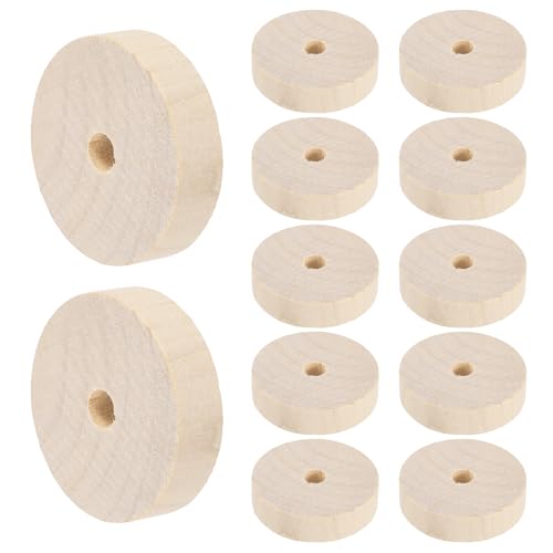 sourcing map Platte Holzräder 3,8 cm Durchmesser 3/8 Zoll dick 1/4 Zoll Loch, flaches unlackiertes Holz Hobby Rad für Mini Weihnachtsbaum Basis DIY Modellautos LKW 12 Stück sourcing map Platte Holzräder 3,8 cm Durchmesser 3/8 Zoll dick 1/4 Zoll Loch, flaches unlackiertes Holz Hobby Rad für Mini Weihnachtsbaum Basis DIY Modellautos LKW 12 Stück von sourcing map