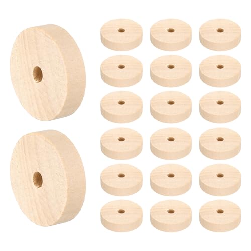 sourcing map Platte Holzräder 3,8 cm Durchmesser 3/8 Zoll dick 1/4 Zoll Loch, flaches unlackiertes Holz Hobby Rad für Mini Weihnachtsbaum Basis DIY Modellautos LKW 24 Stück sourcing map Platte Holzräder 3,8 cm Durchmesser 3/8 Zoll dick 1/4 Zoll Loch, flaches unlackiertes Holz Hobby Rad für Mini Weihnachtsbaum Basis DIY Modellautos LKW 24 Stück von sourcing map