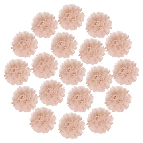 sourcing map Pompons aus Seidenpapier, 20,3 cm, bunt, große Papierblumen, Wanddekorationen für Fiesta, Party, Geburtstag, Hochzeit, Hellorange, 20 Stück von sourcing map