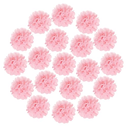 sourcing map Pompons aus Seidenpapier, 25,4 cm, bunt, große Papierblumen, Wanddekorationen für Fiesta, Party, Geburtstag, Hochzeit, Rosa, 20 Stück von sourcing map