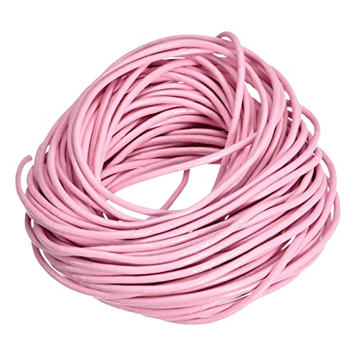 sourcing map Rund Leder Kabel 11 Yards 2mm Flechtschnur Schnur für Geldbörse Handtasche Schnürsenkel Basteln Kunsthandwerk Armband Herstellung Rosa sourcing map Rund Leder Kabel 11 Yards 2mm Flechtschnur Schnur für Geldbörse Handtasche Schnürsenkel Basteln Kunsthandwerk Armband Herstellung Rosa von sourcing map