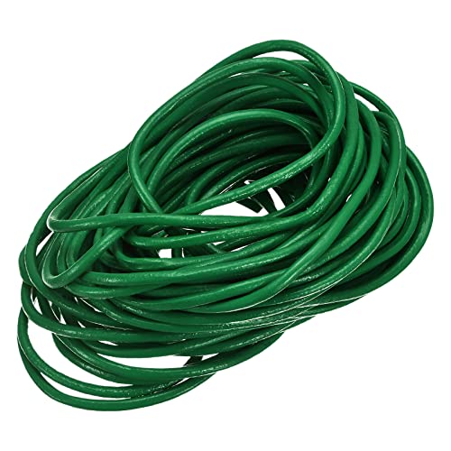 sourcing map Rund Leder Kabel 11 Yards 3mm Flechtschnur Schnur für Geldbörse Handtasche Schnürsenkel Basteln Kunsthandwerk Armband Herstellung Dunkel Grün sourcing map Rund Leder Kabel 11 Yards 3mm Flechtschnur Schnur für Geldbörse Handtasche Schnürsenkel Basteln Kunsthandwerk Armband Herstellung Dunkel Grün von sourcing map