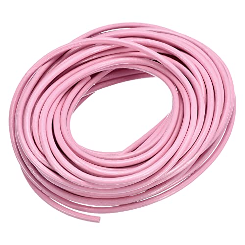 sourcing map Rund Leder Kabel 11 Yards 3mm Flechtschnur Schnur für Geldbörse Handtasche Schnürsenkel Basteln Kunsthandwerk Armband Herstellung Rosa sourcing map Rund Leder Kabel 11 Yards 3mm Flechtschnur Schnur für Geldbörse Handtasche Schnürsenkel Basteln Kunsthandwerk Armband Herstellung Rosa von sourcing map